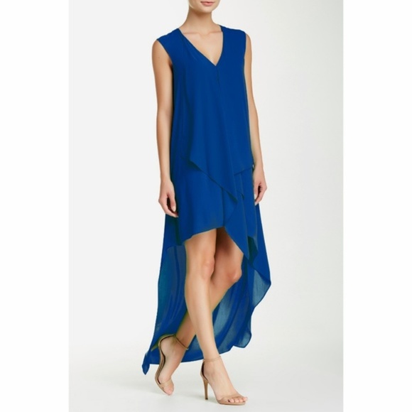 bcbg tara cascade dress